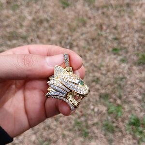 Shop GLD - 14K Gold Plated Panther Pendant